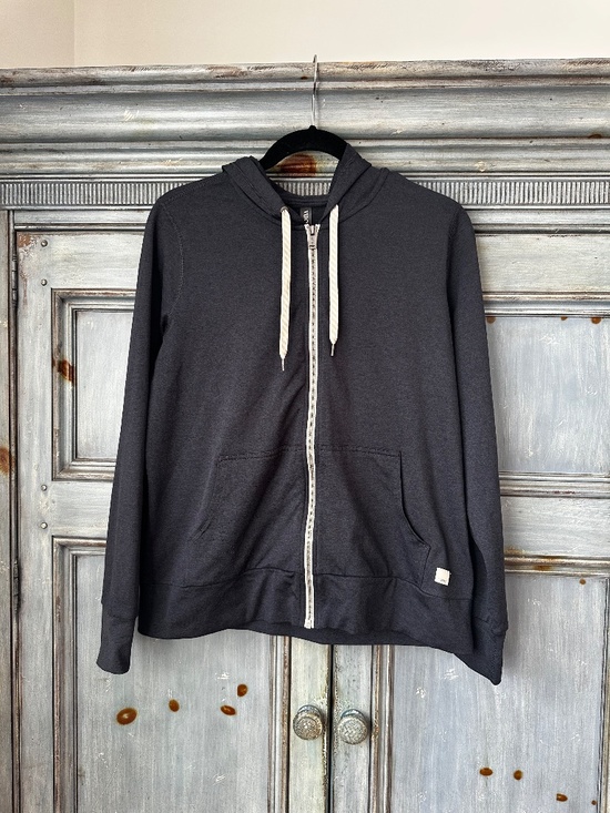 Vuori Halo Performance Hoodie 2.0 Size L in Midnight Heather - Picture 6 of 11